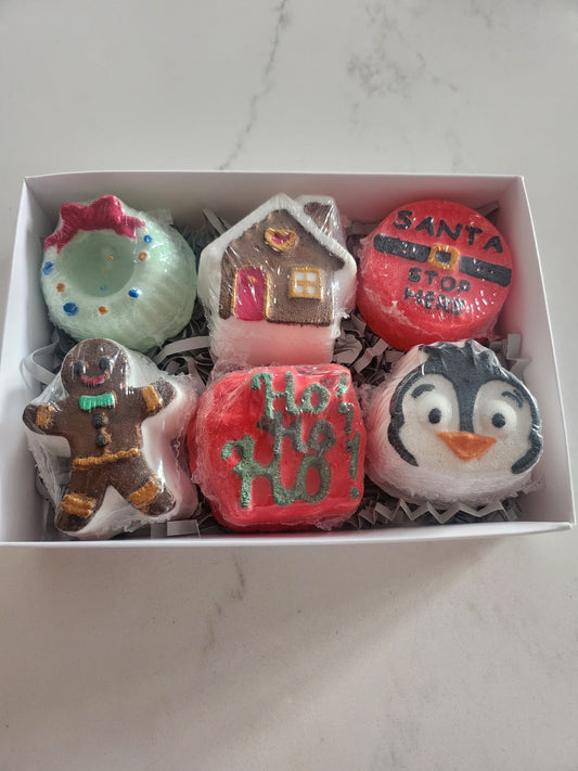 Christmas Minis Bathbomb set